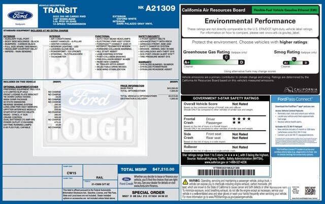 ford transit van 2022 1FTBW3X81NKA21309 image ford transit van 2022 1FTBW3X81NKA21309 image
